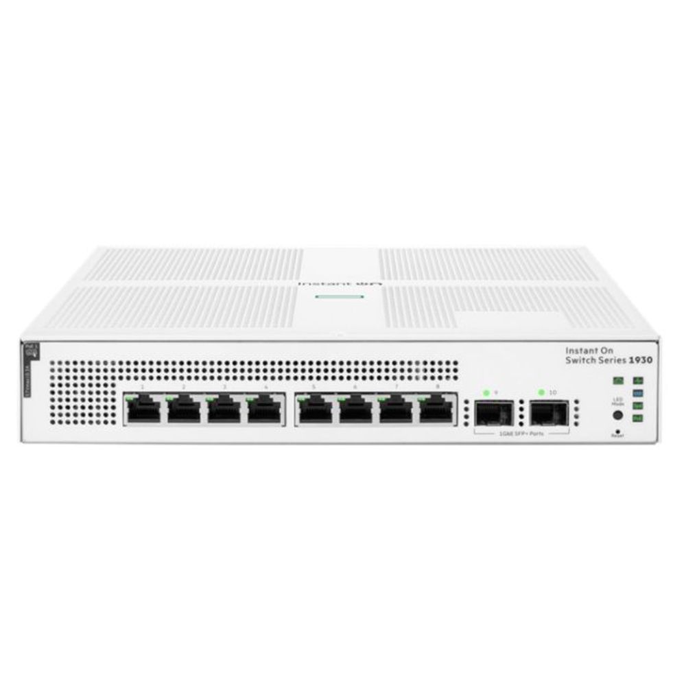 Switch19230 instant-on 8g poe 2sfp 124w